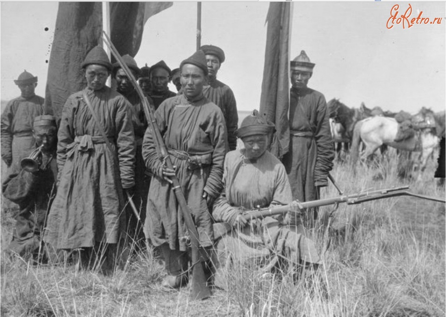 Киргизия - Текес. Калмыки в лагере Маннергейма, 1906-1908