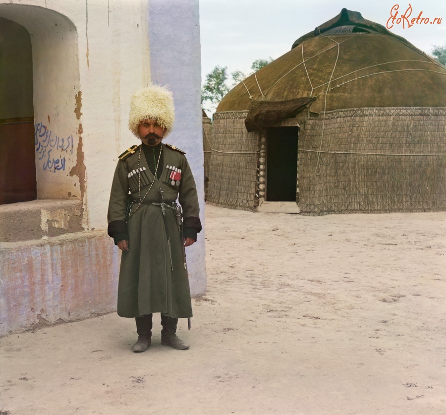 Туркменистан - Байрам-Али. Джигит Ибрагим, 1911