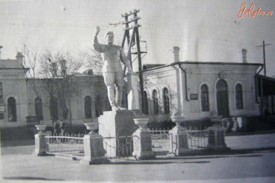 Ашхабад - вокзал Чарджоу Туркменистан 1957 год
