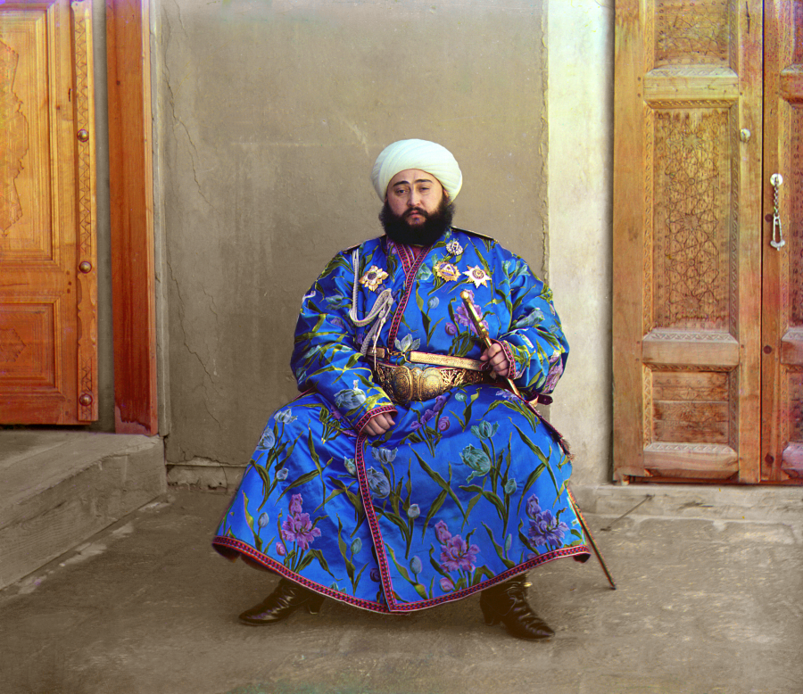 Узбекистан - Алим Хан(1880-1944), последний эмир Бухары,