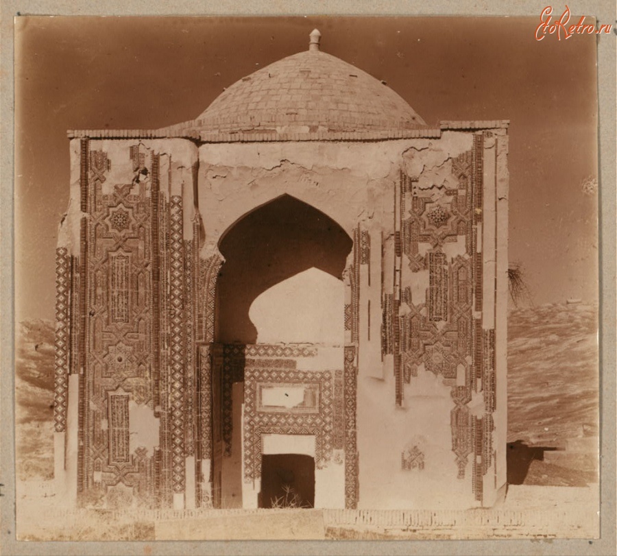 Узбекистан - Самарканд. Гробница семьи Тамерлана, 1911