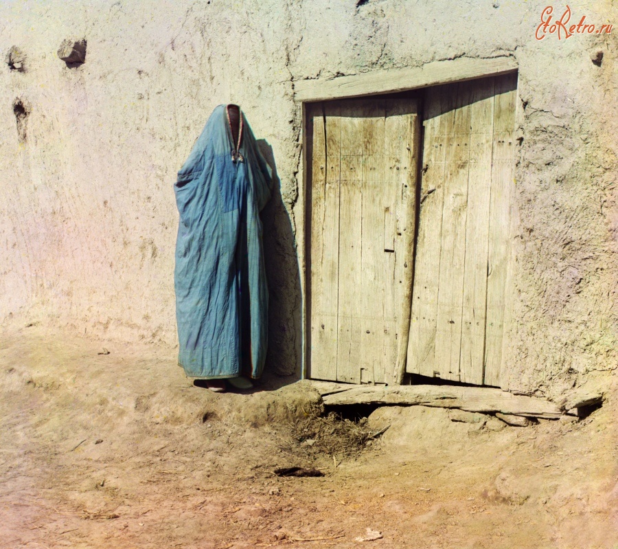 Узбекистан - Самарканд. Сартянка, 1911