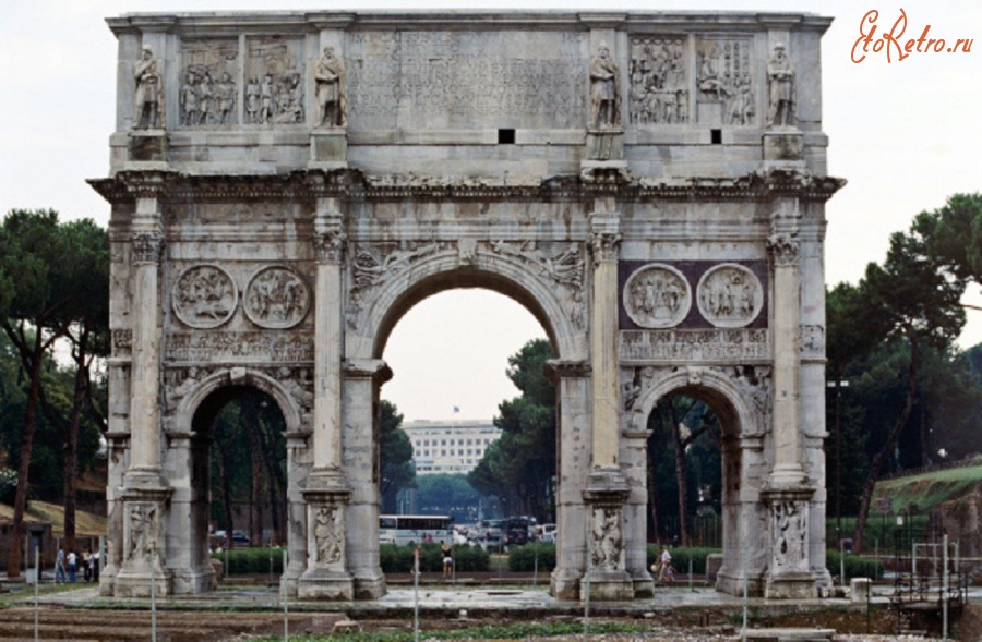 Рим - Рим. Арка императора Константина