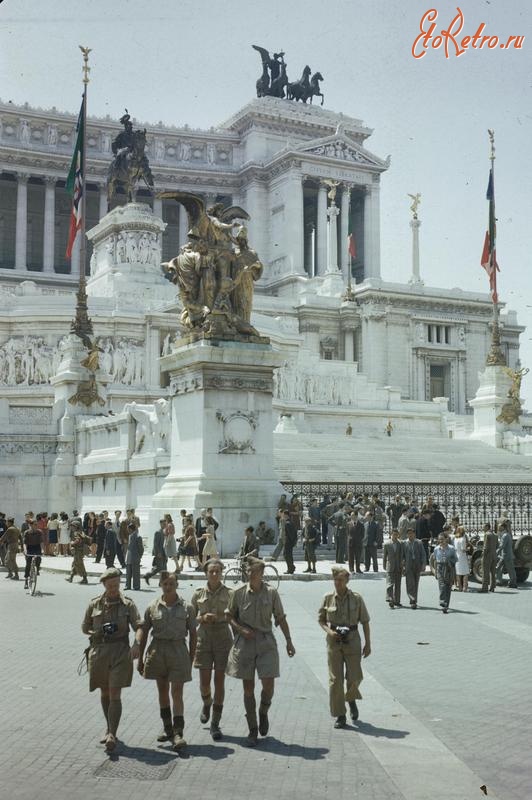 Рим - Entry of Allied Troops Into Rome, 5 June 1944 Италия , Лацио , Провинция Рим , Рим