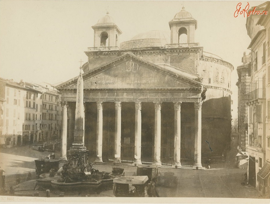 Рим - Pantheon (Roma) Италия , Лацио , Провинция Рим , Рим