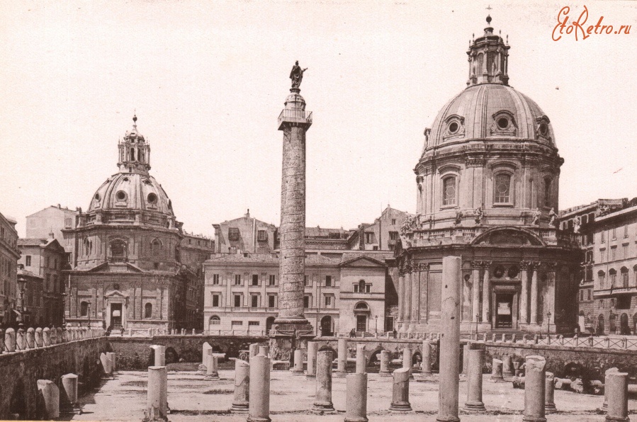 Рим - Columna Trajana Италия , Лацио , Провинция Рим , Рим