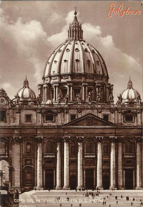 Ватикан - Фасад Сан Пьетро