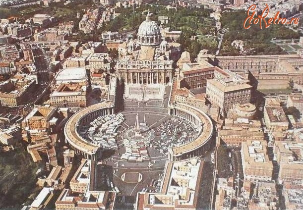 Ватикан - Площадь и Базилика   Сан-Пьетро