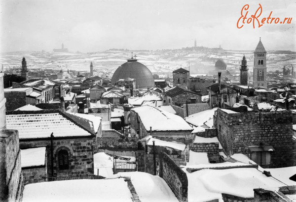 Израиль - Снежный Иерусалим