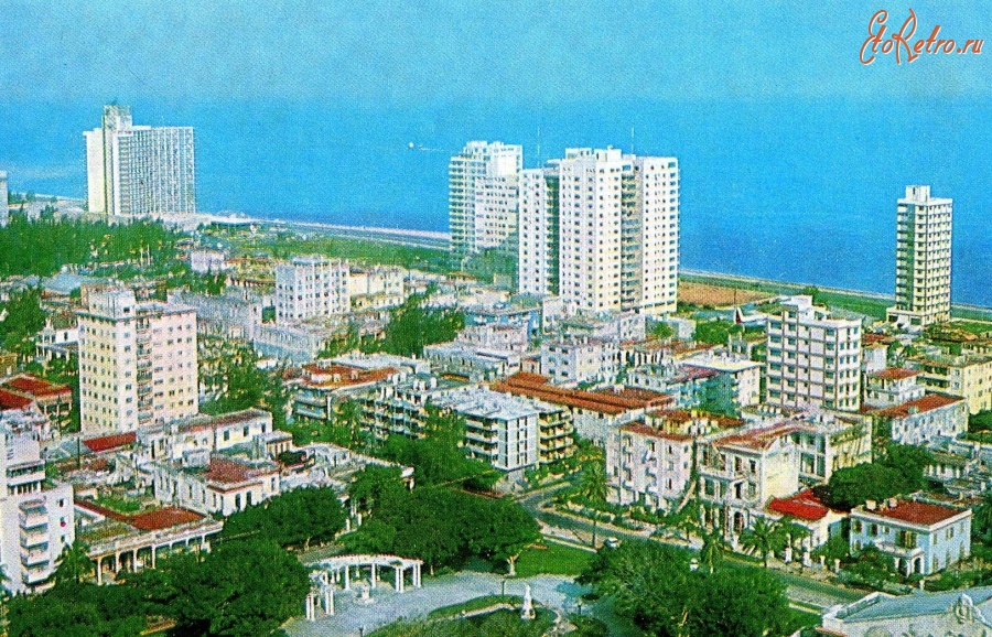 Куба - Гавана. Один из районов города.