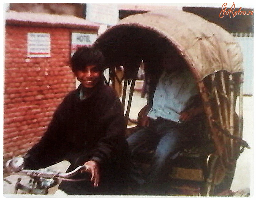 Непал - Непальский велорикша