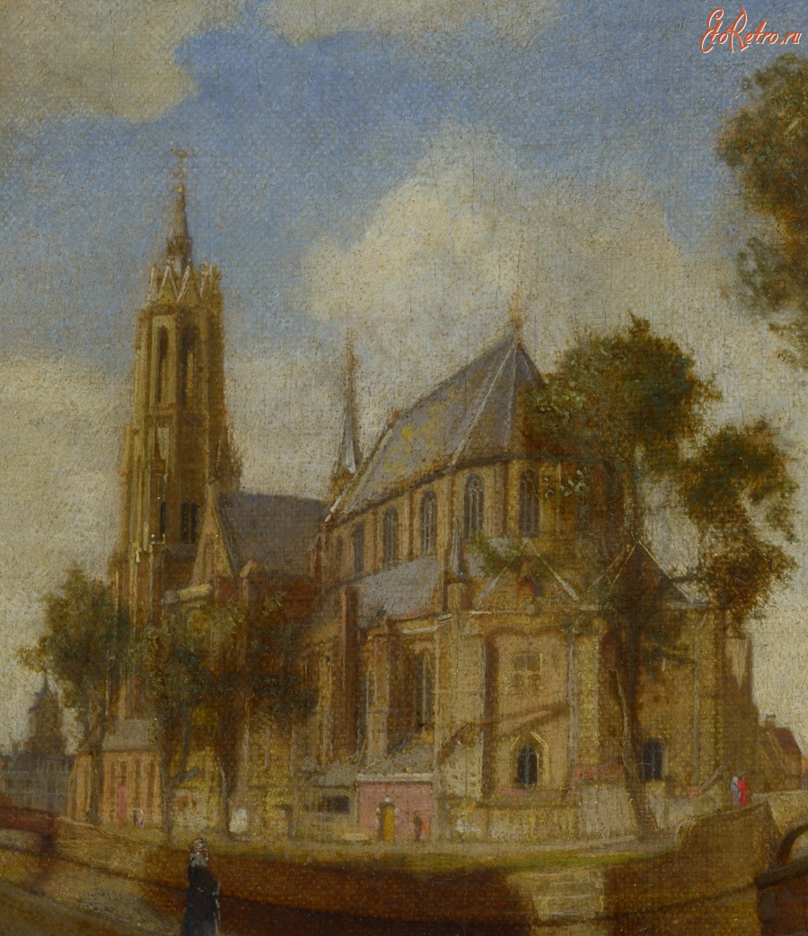 Нидерланды - Ньиве Керк в Дельфте, 1652