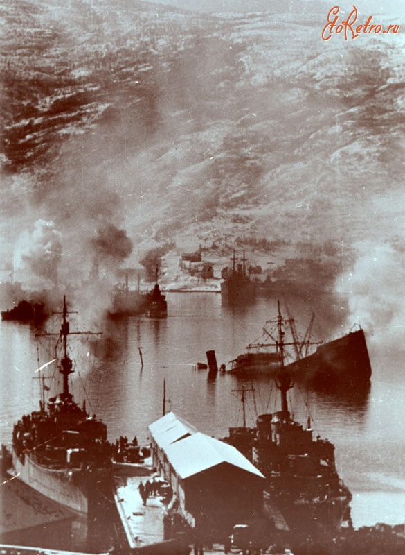 Норвегия - Бой за гавань Нарвик