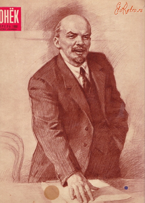 Пресса - Огонёк № 16 апрель 1960 г.