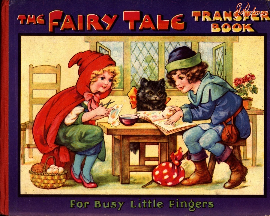 Пресса - Книга переводных картинок Сказки для занятых пальцев