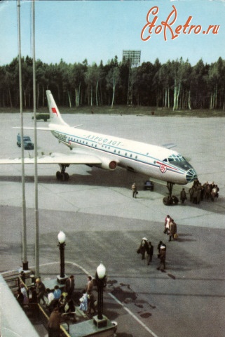 Авиация - Ту-104