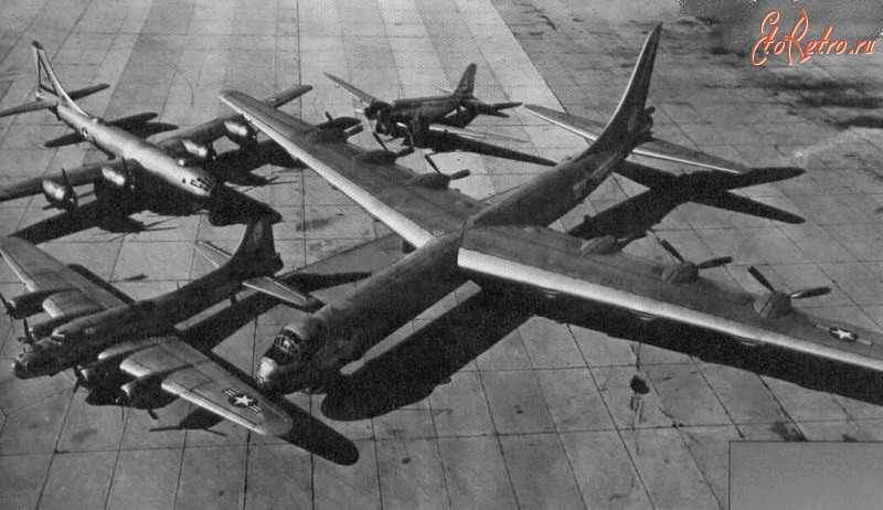Авиация - Американские стратегические бомбардировщики 30-50-х годов.