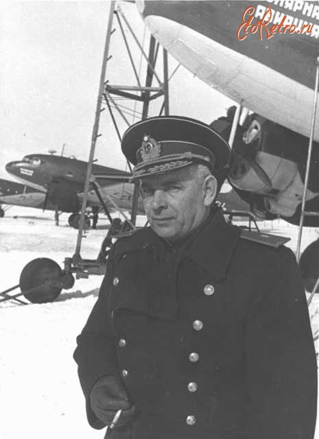 Авиация - Полярный лётчик Кузнецов Александр Алексеевич. 1948
