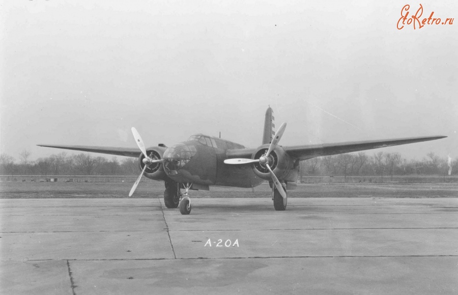 Авиация - Самолёт А-20А 