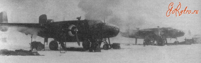 Авиация - Подготовка самолётов для перегонки по трассе Алсиба. 1942-1945