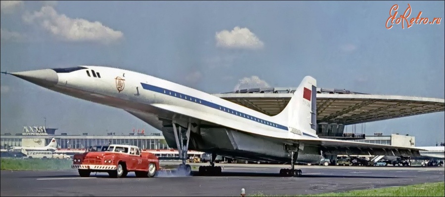 Авиация - Дебютный показ Ту-144,