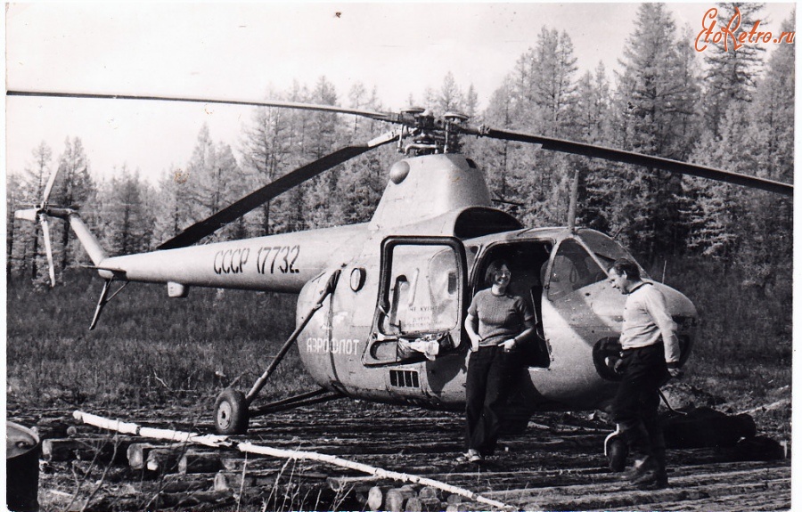 Авиация - Вертолет Ми-1М СССР-17732