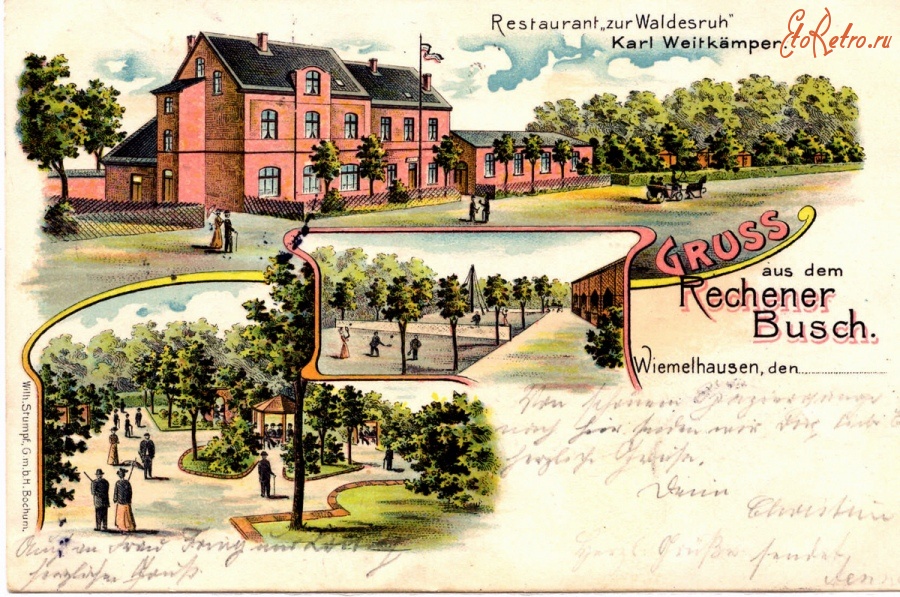 Бохум - Waldesruh-1900-g