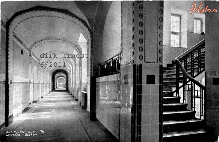 Бохум - Knappschaft-korridor 1911