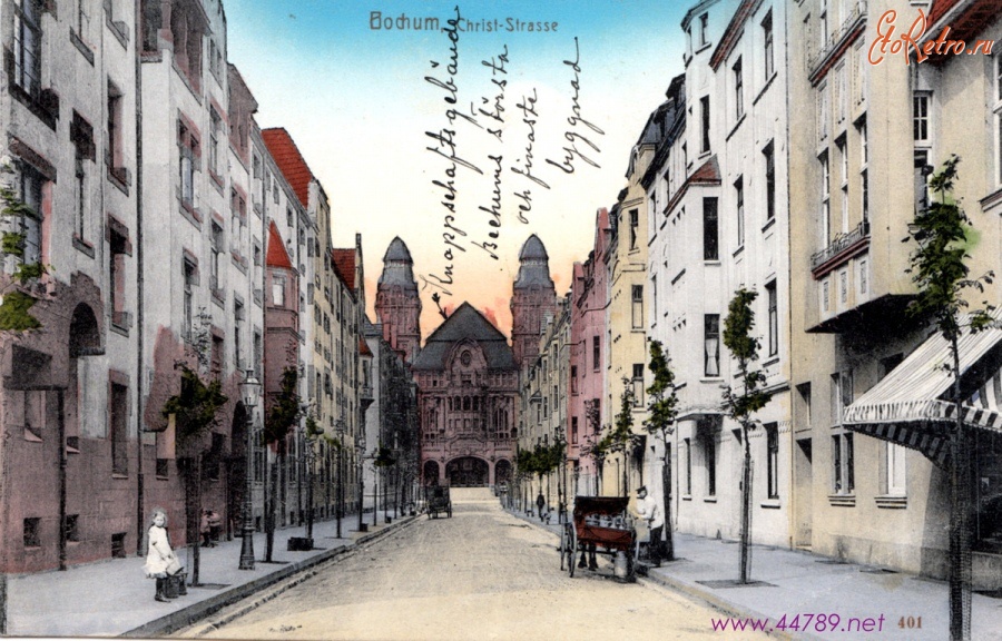 Бохум - Christstrasse-1913