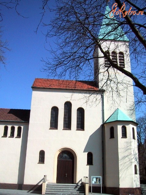 Бохум - Fronleichnam-Kirche Bochum.