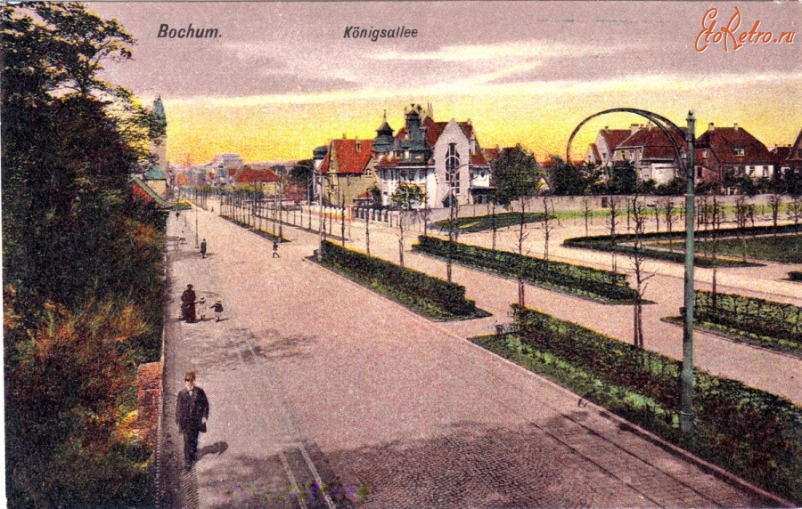 Бохум - Koenigsallee-ges-1919er-c.