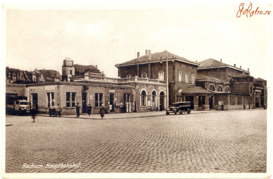 Бохум - Alterbahnhof-1930-g.