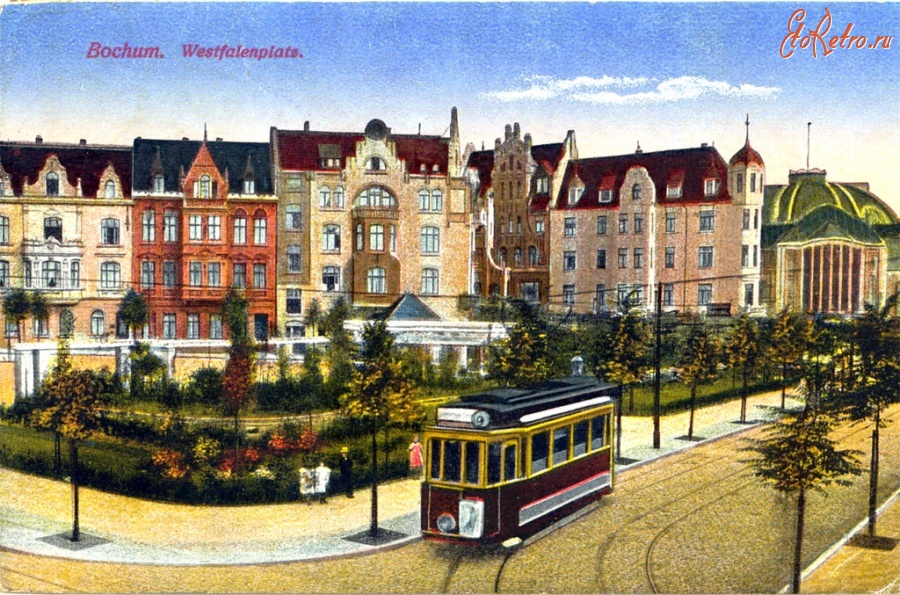 Бохум - Westfalenplatz-1914