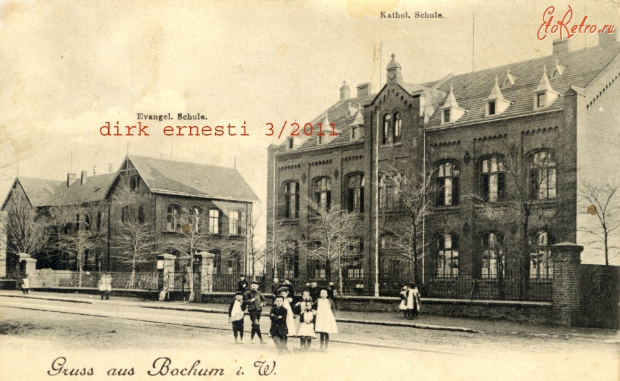 Бохум - Volksschulen-ottostrasse-1926.