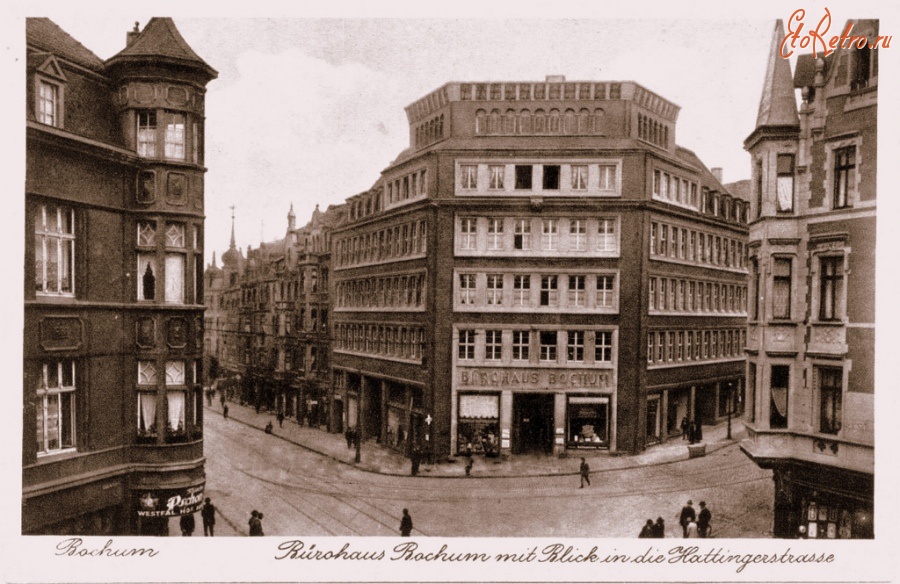 Бохум - Hattinger-buerohaus-1931-g.