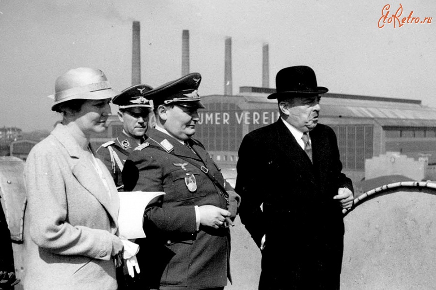 Бохум - 09.Май 1935 г.Геринг в г.Бохуме.