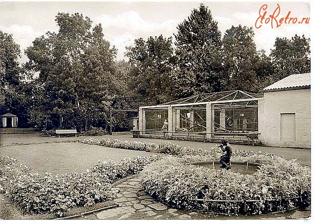 Бохум - Старый вход в зоопарк. 1950-1960 г.