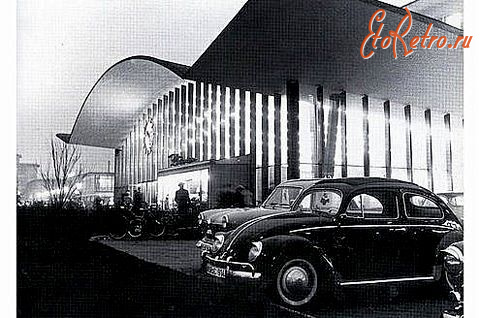 Бохум - 1957 г.Новый вокзал.