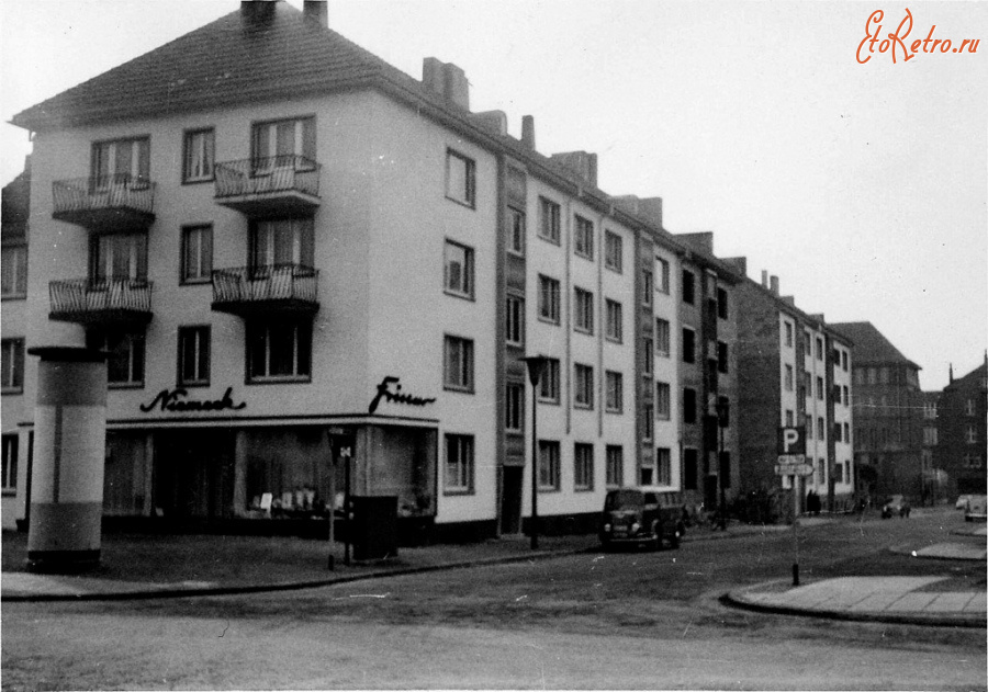 Бохум - Hubertusstasse-1955-g.