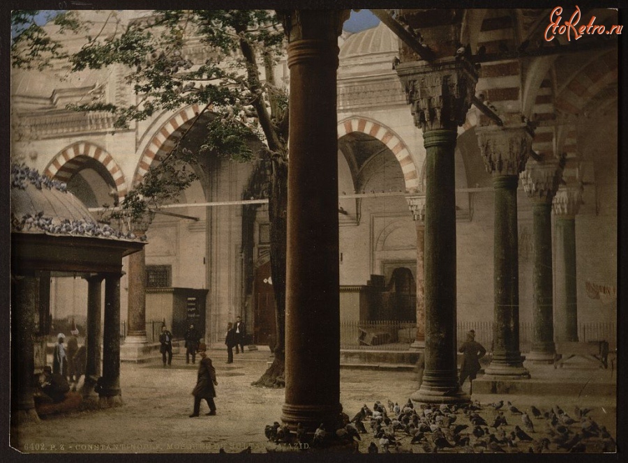 Турция - Константинополь,Султан Bajazid в мечеть