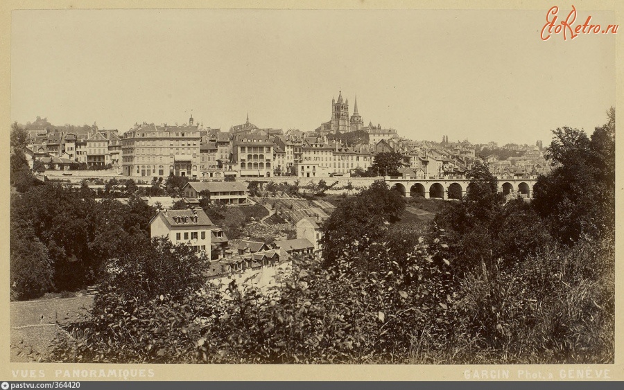 Лозанна - Сathеdrale 1870—1872, Швейцария, кантон Во, округ Лозанна, Лозанна