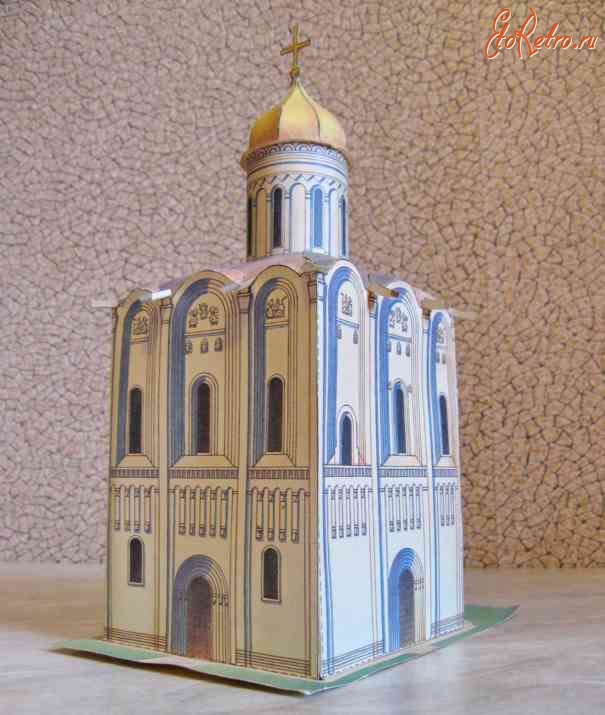 Игрушки - Сборная модель «Церковь Покрова на Нерли».