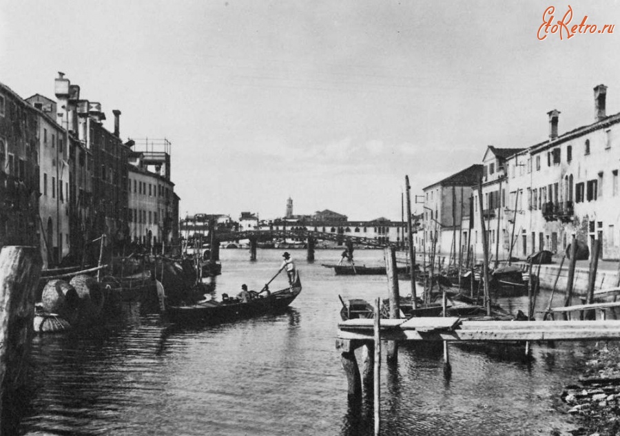 Венеция - Канал Джудекка (Венеция), около 1885