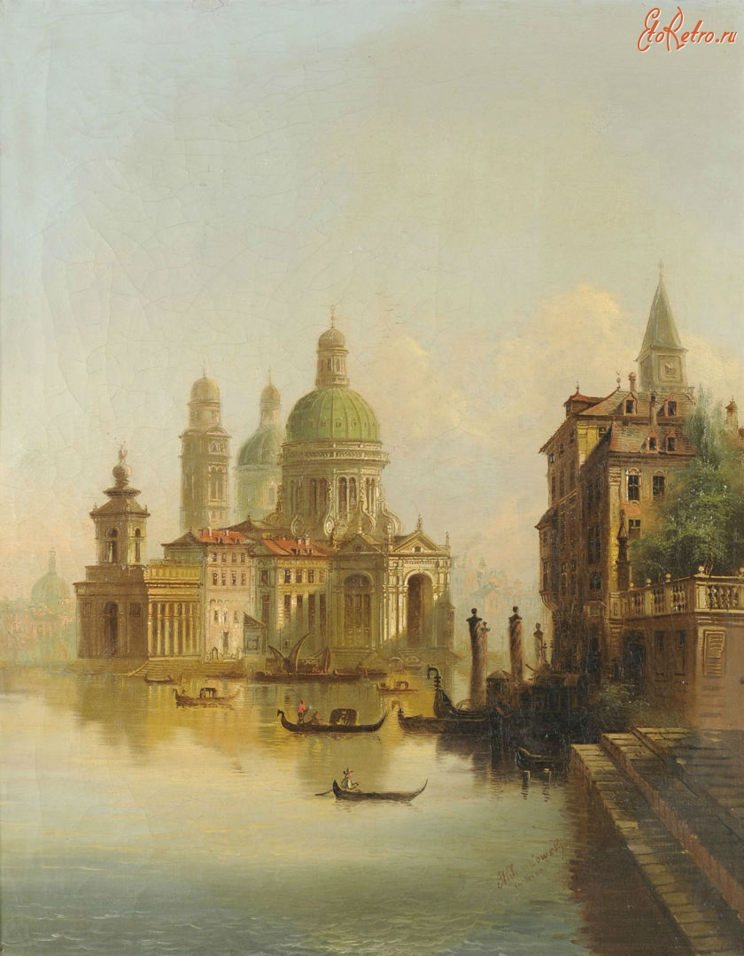 Венеция - Венеция в живописи. Ю.Вильгельм Янковский.