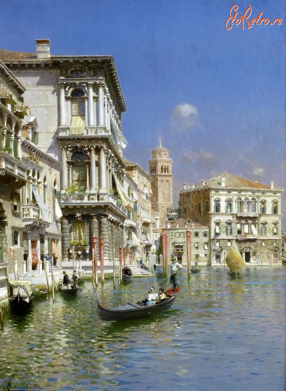 Венеция - Венеция в живописи. Рубенс Санторо.