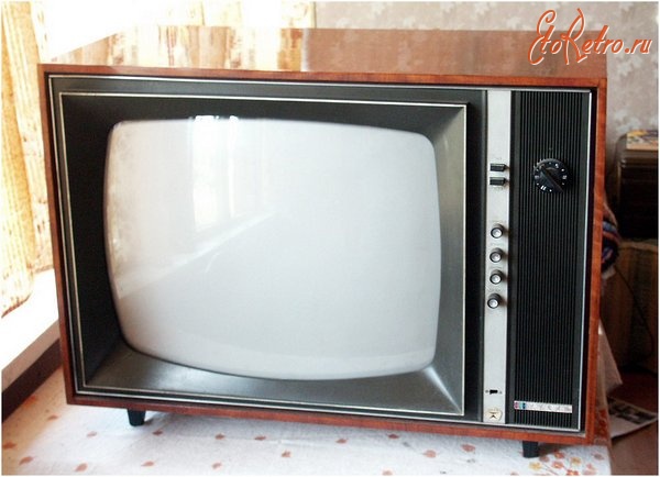 Бренды, компании, логотипы - Первый советский цветной телевизор Рубин 401