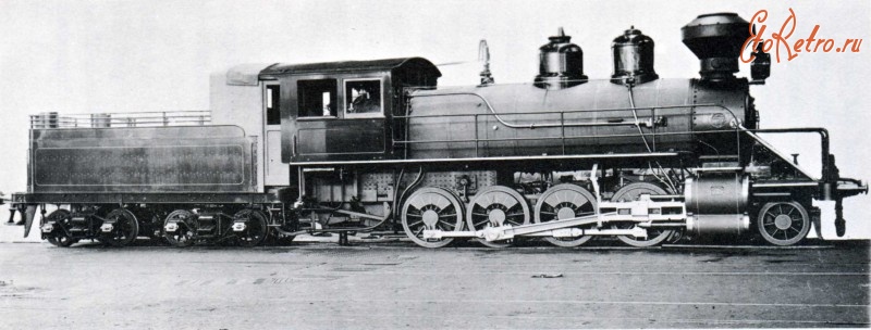 Железная дорога (поезда, паровозы, локомотивы, вагоны) - Паровоз серии Х