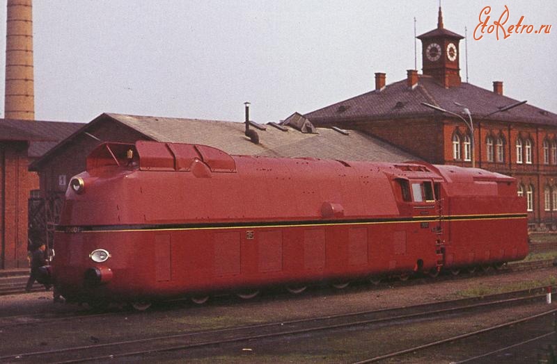 Железная дорога (поезда, паровозы, локомотивы, вагоны) - Германский паровоз BR 05.