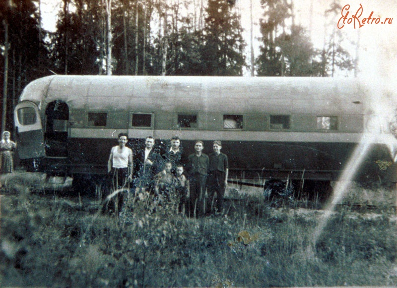 Железная дорога (поезда, паровозы, локомотивы, вагоны) - Дрезина Василия Сталина.