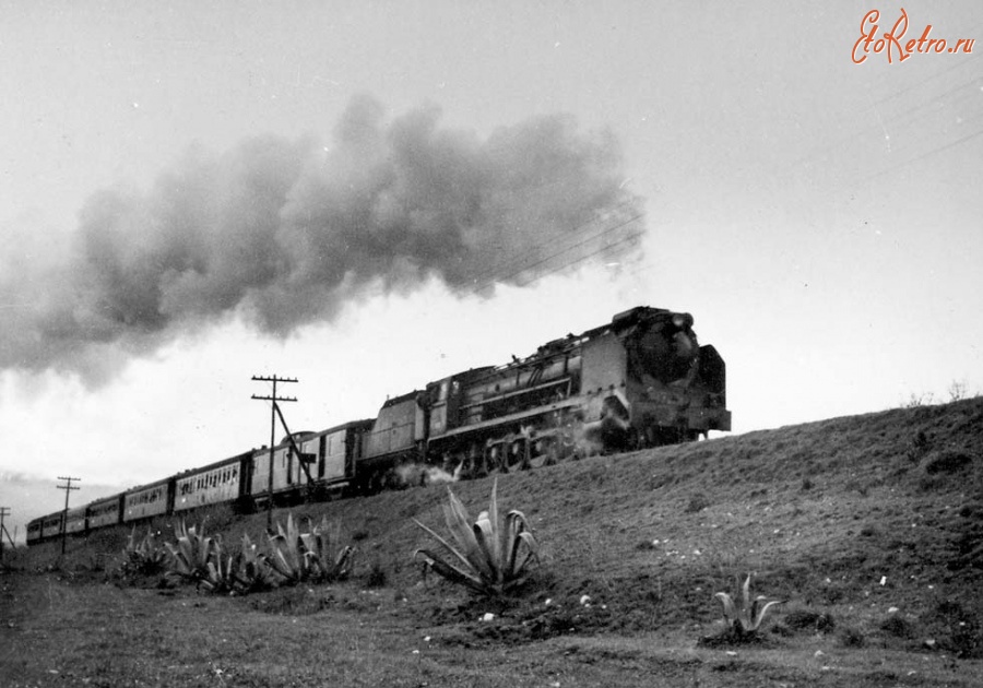 Железная дорога (поезда, паровозы, локомотивы, вагоны) - Экспресс между Альхесирас и Бобадилья,Испания.